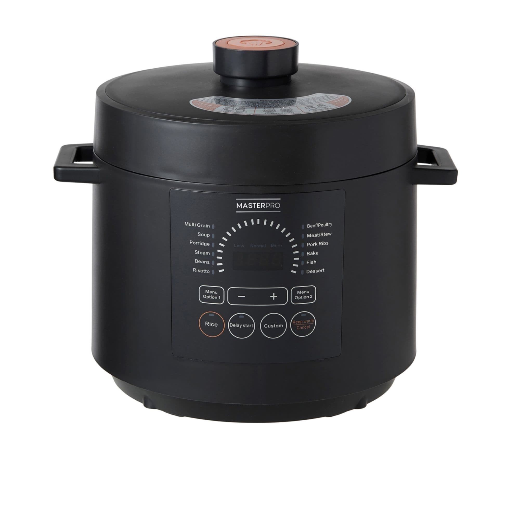 MasterPro Multi Cooker 6L Black Kitchen Warehouse™